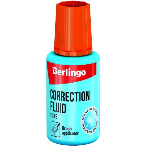 Korektor w płynie z pędzelkiem Berlingo 20ml